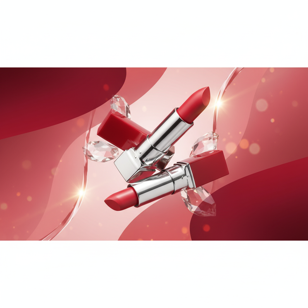 Luxe Lips abstract background pattern